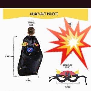 Wonder Cap and superhero mask